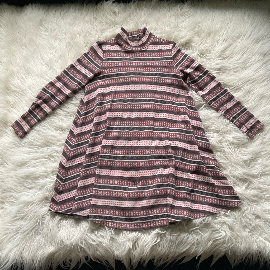 Asos Fair Isle Babydoll Dress